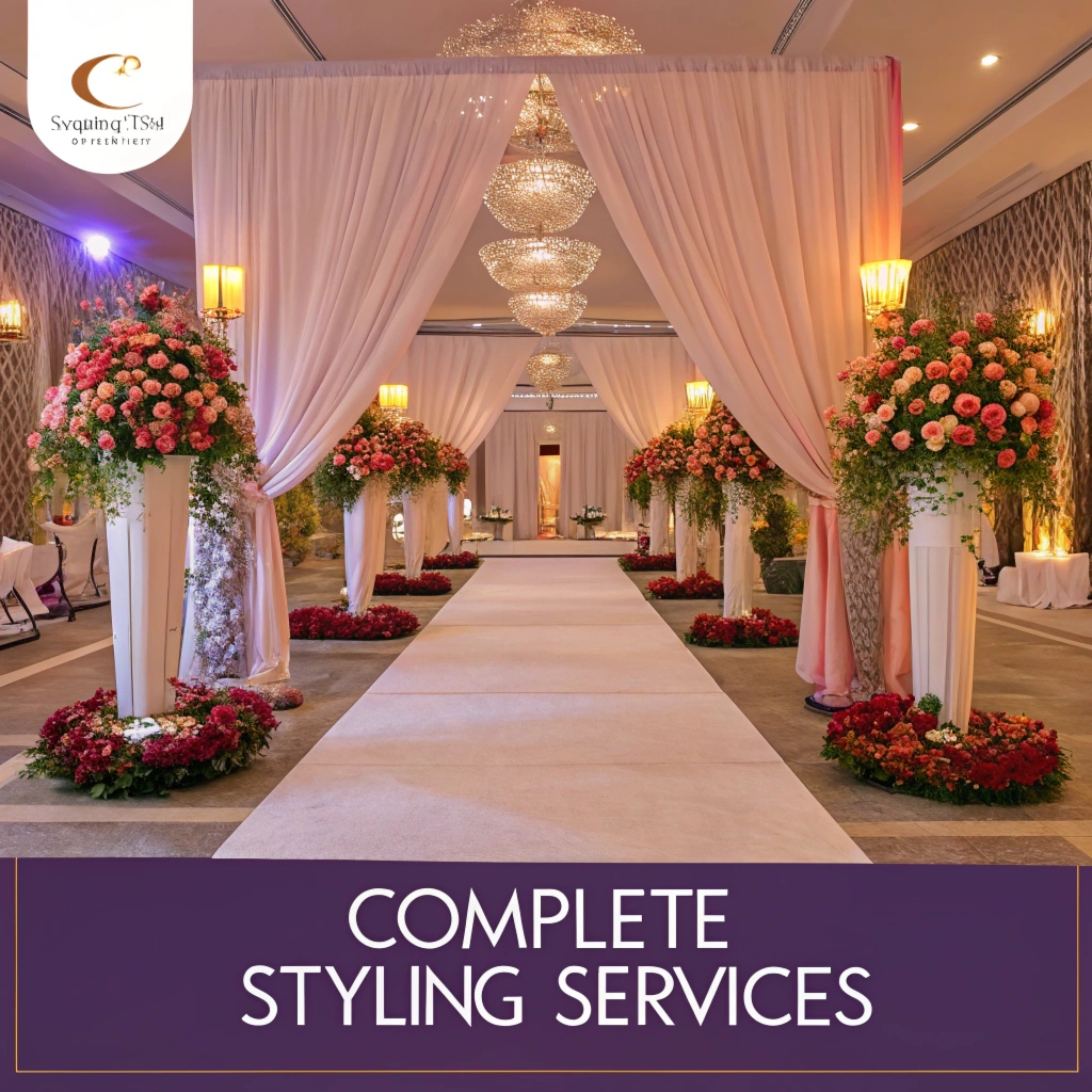 Table centerpiece styling